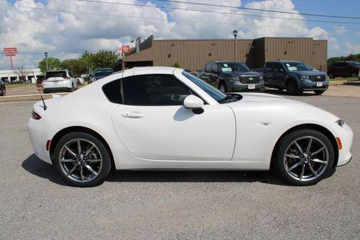 Snowflake White Pearl Mica 2023 Mazda MX-5 Miata RF Grand Touring