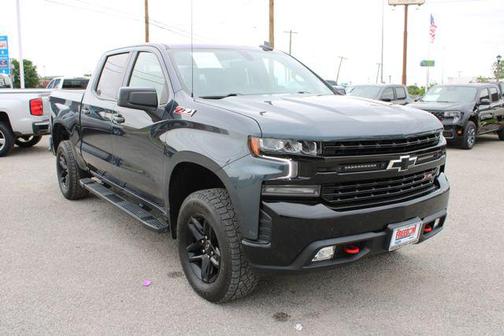 Shadow Gray Metallic 2021 Chevrolet Silverado 1500 LT Trail Boss