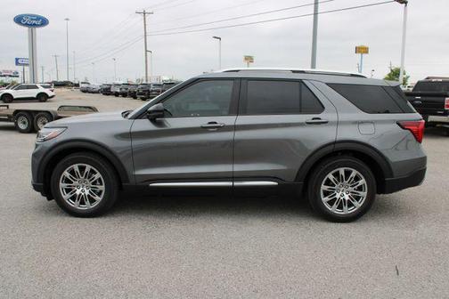 Carbonized Gray Metallic 2026 Ford Explorer Platinum