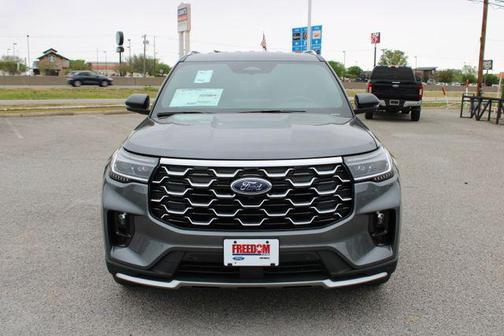Carbonized Gray Metallic 2026 Ford Explorer Platinum