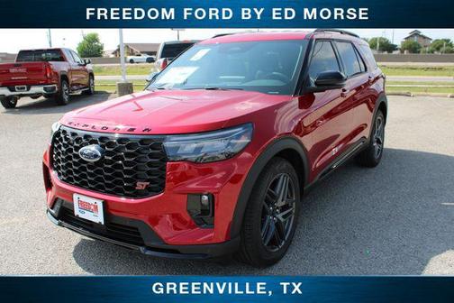 Rapid Red Metallic Tinted Clearcoat 2026 Ford Explorer ST
