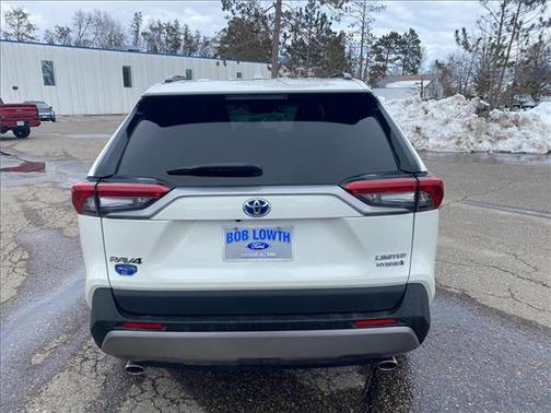Blizzard Pearl 2022 Toyota RAV4 Hybrid Limited