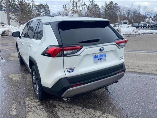 Blizzard Pearl 2022 Toyota RAV4 Hybrid Limited