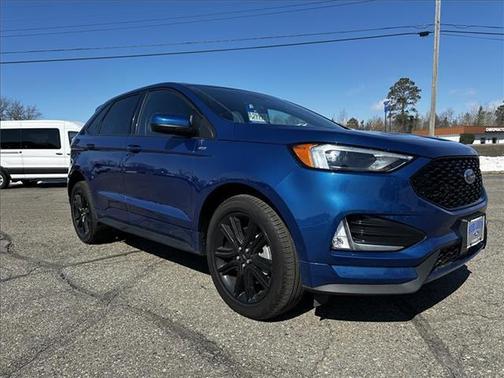 Atlas Blue Metall 2023 Ford Edge ST Line