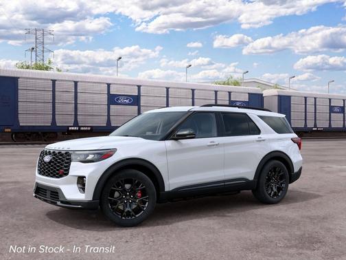 Star White Metallic Tri-Coat 2027 Ford Explorer ST