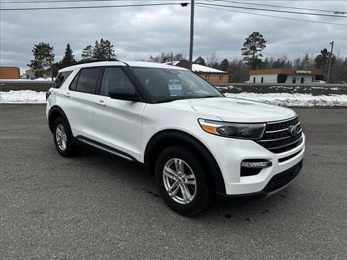Oxford White 2023 Ford Explorer XLT