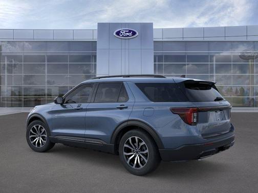Vapor Blue Metallic 2026 Ford Explorer ST-Line
