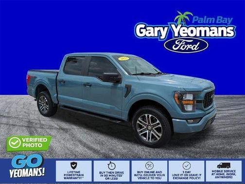 Blue 2023 Ford F-150 XL