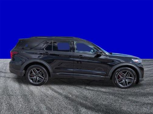 Agate Black Metallic 2025 Ford Explorer ST