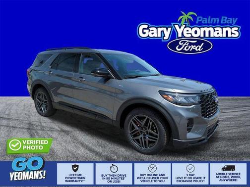 Carbonized Gray 2026 Ford Explorer ST-Line