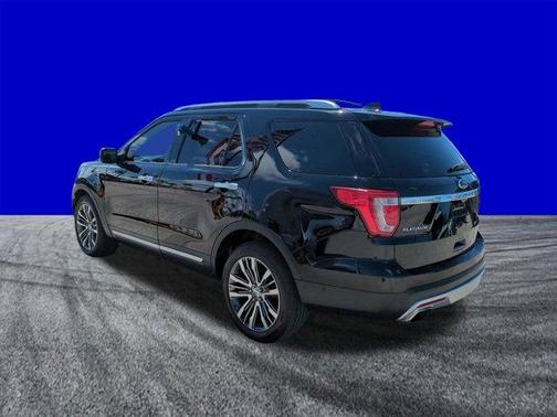 Shadow Black 2017 Ford Explorer Platinum