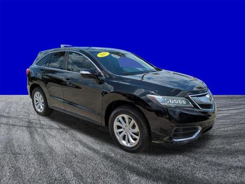 Crystal Black Pearl 2017 Acura RDX Technology Package