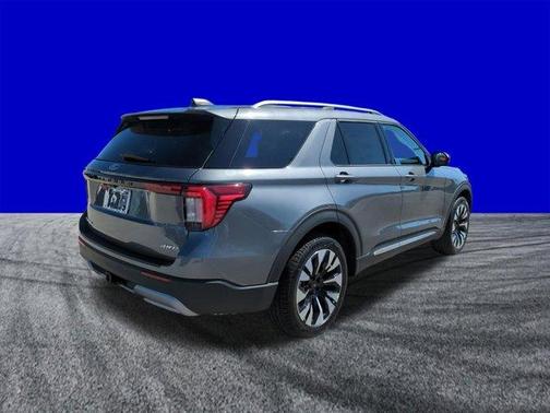 Carbonized Gray Metallic 2026 Ford Explorer Platinum
