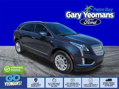 Harbor Blue Metallic 2018 Cadillac XT5 Base