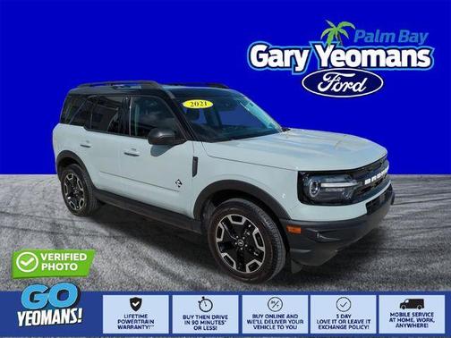 Cactus Green / Gray 2021 Ford Bronco Sport Outer Banks