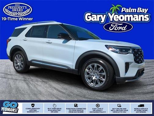 2025 Ford Explorer Platinum