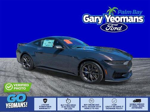 Blue 2026 Ford Mustang Dark Horse