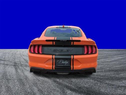 Orange 2020 Ford Mustang GT Premium