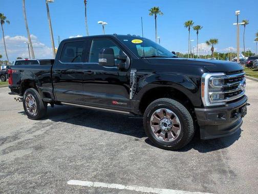 Agate Black Metallic 2025 Ford F-250 King Ranch
