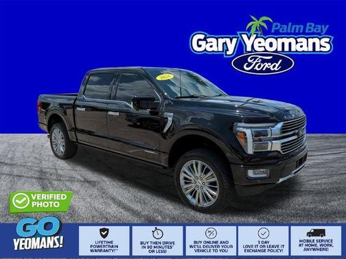 Black Metallic 2026 Ford F-150 Platinum