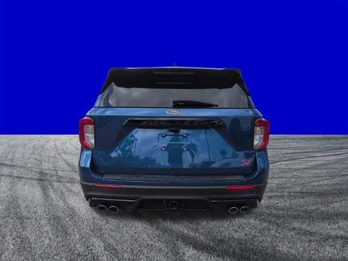 Atlas Blue Metallic 2021 Ford Explorer ST