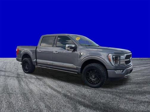 Carbonized Gray Metallic 2021 Ford F-150 Platinum