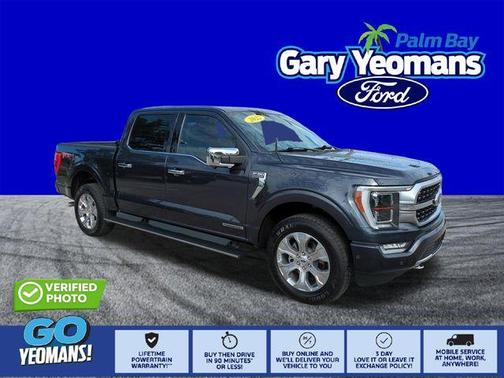 Quartz Metallic 2022 Ford F-150 Platinum
