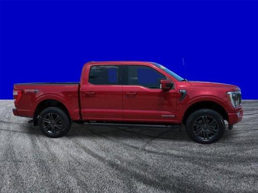 Rapid Red Metallic Tinted Clearcoat 2021 Ford F-150 Lariat