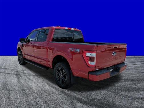 Red Metallic 2021 Ford F-150 Lariat
