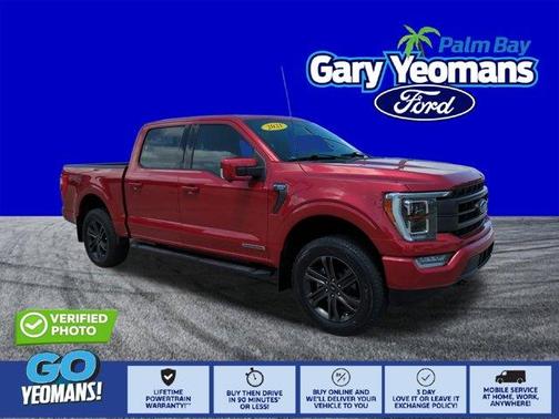 Rapid Red Metallic Tinted Clearcoat 2021 Ford F-150 Lariat