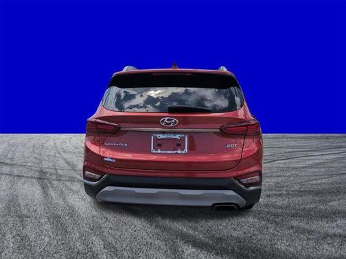 Lava Orange 2020 Hyundai SANTA FE 2.0T Limited