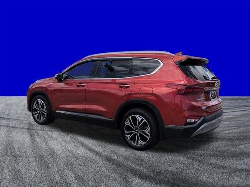 Lava Orange 2020 Hyundai SANTA FE 2.0T Limited