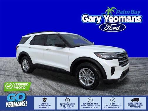 White 2027 Ford Explorer