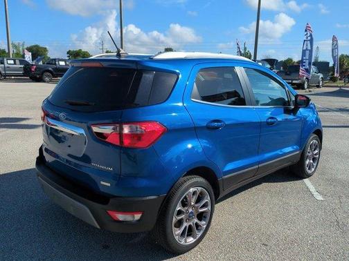 Lightning Blue 2020 Ford EcoSport Titanium