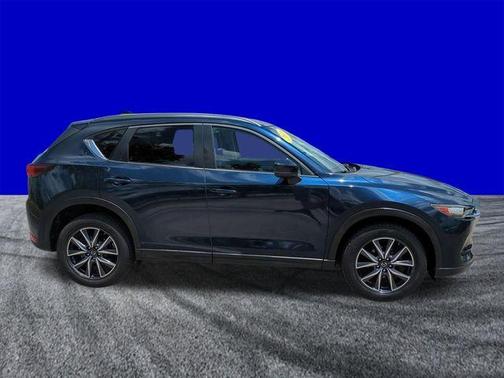 Deep Crystal Blue Mica 2018 Mazda CX-5 Touring