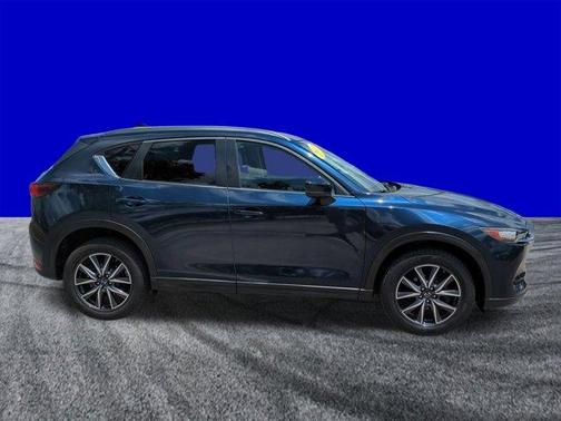 Deep Crystal Blue Mica 2018 Mazda CX-5 Touring