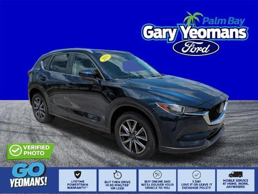Deep Crystal Blue Mica 2018 Mazda CX-5 Touring