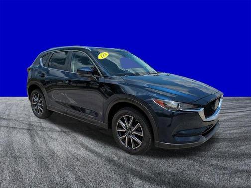 Deep Crystal Blue Mica 2018 Mazda CX-5 Touring