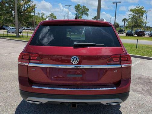 Fortana Red Metallic 2019 Volkswagen Atlas 3.6L SE w/Technology