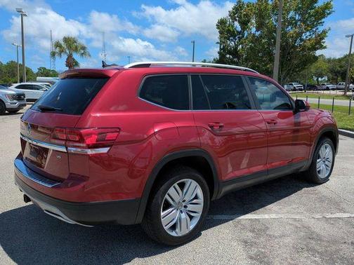 Fortana Red Metallic 2019 Volkswagen Atlas 3.6L SE w/Technology