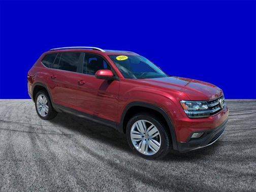 Fortana Red Metallic 2019 Volkswagen Atlas 3.6L SE w/Technology