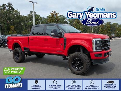 Race Red 2024 Ford F-250 Lariat