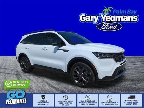 Glacial White Pearl 2023 Kia Sorento X-Line SX Prestige
