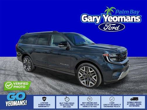 Stone Blue Metallic 2026 Ford Expedition Max Platinum