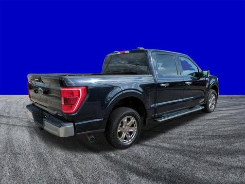 Antimatter Blue Metallic 2021 Ford F-150 XLT