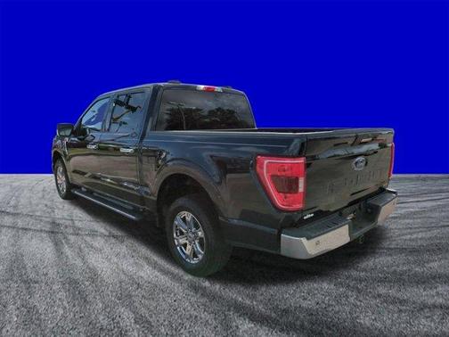 Antimatter Blue Metallic 2021 Ford F-150 XLT