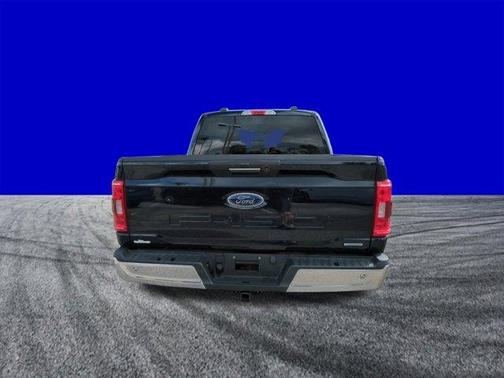 Antimatter Blue Metallic 2021 Ford F-150 XLT
