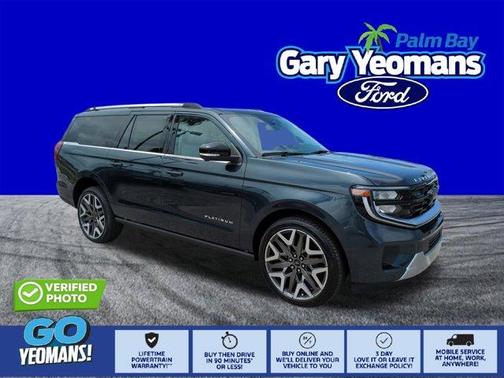 Stone Blue Metallic 2026 Ford Expedition Max Platinum