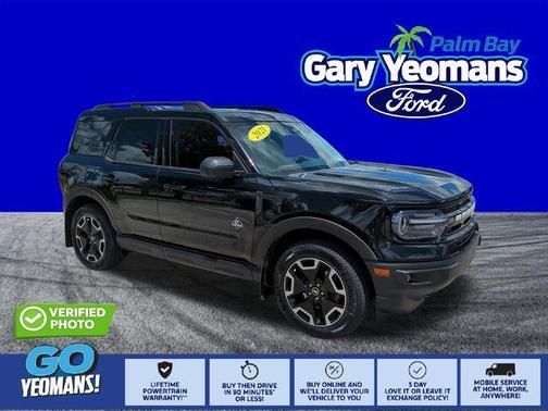 Shadow Black 2021 Ford Bronco Sport Outer Banks