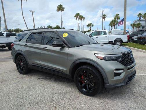 Silver Spruce Metallic 2020 Ford Explorer ST